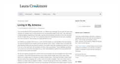 Desktop Screenshot of lauracreekmore.com